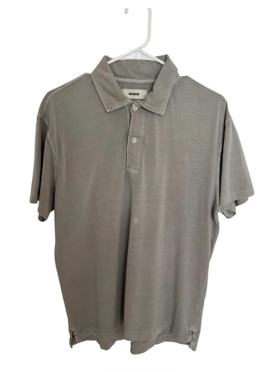 Buck Mason Other - Buck Mason Vintage-Style Short Sleeve Polo in Gray